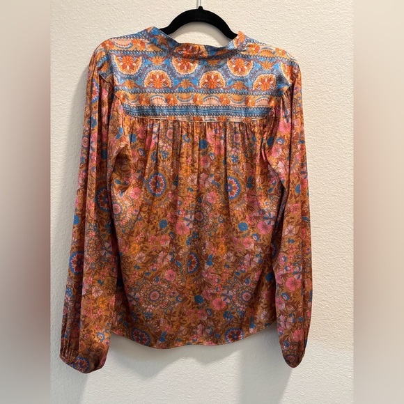 NWT current air Los Angeles blouse, size M - Picture 5 of 7